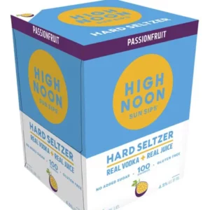 High Noon Passion Fruit 4 Pack Cans