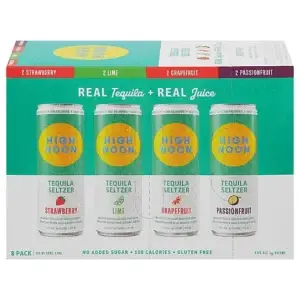 High Noon Tequila Seltzer Variety 8 Pack Cans