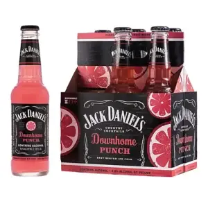Jack Daniel's Country Cocktails Downhome Punch 6 Pack Bottles