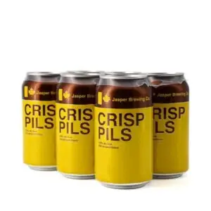 Jasper Brewing Crisp Pils 6 Pack Cans