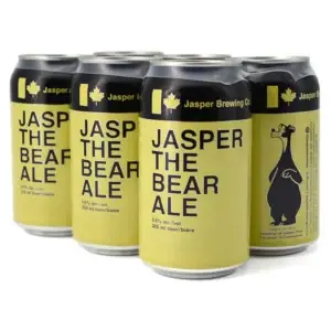 Jasper Brewing The Bear Ale 6 Pack Cans