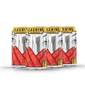 Jaw Drop Flashing Peaches 6 Pack Cans