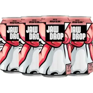 Jaw Drop Red Rush 6 Pack Cans