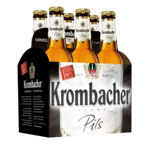 Krombacher Pils 6 Pack Bottles