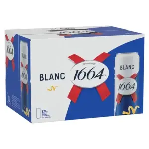 Kronenbourg 1664 Blanc 12 Pack Cans
