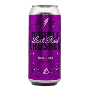 Last Best Brewing Purple Crusher Fruited Gose 4 Pack Cans