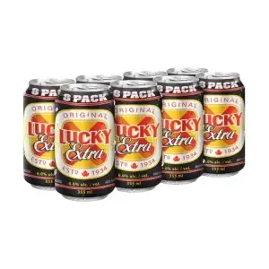 Lucky Extra 8 Pack Cans