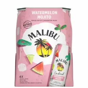 Malibu Watermelon Mojito 4 Pack Cans