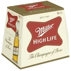 Miller HIgh Life 12 Pack Bottles