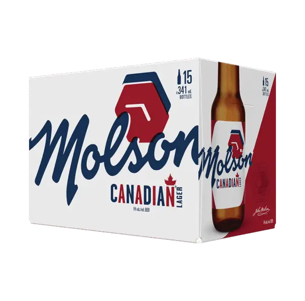 Molson Canadian 15 Pack Bottles