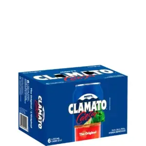 Mott’s Clamato Caesar Original 6 Pack Cans