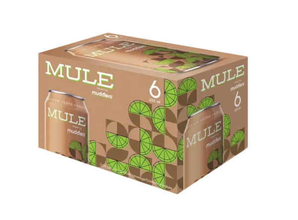 Mudllers Moscow Mule 6 Pack Cans