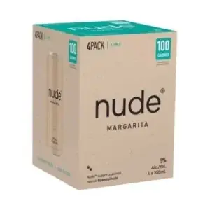 Nude Lime Margarita 4 Pack Cans