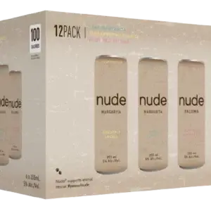 Nude Margarita Mixer 12 Pack Cans
