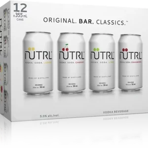 Nutrl Bar Classics Mixer 12 Pack Cans