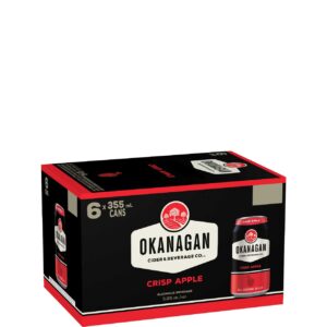 Okanagan Crisp Apple Cider 6 Pack Cans