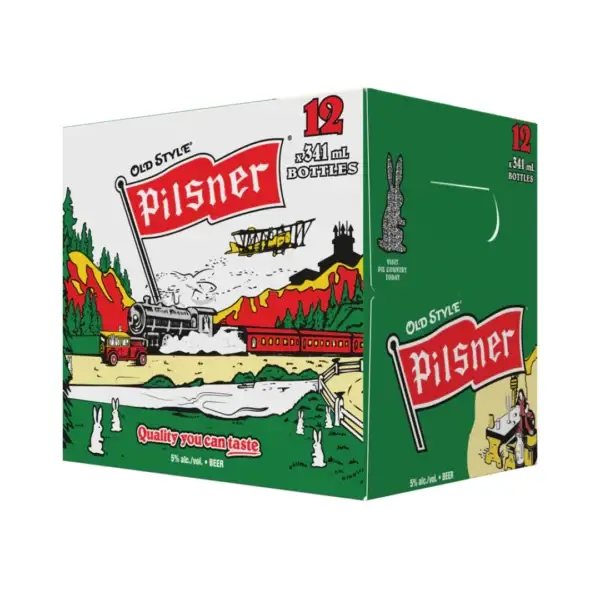 Old Style Pilsner 12 Pack Bottles