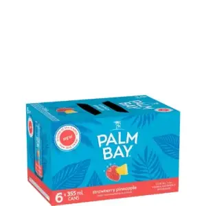 Palm Bay Banana Strawberry 6 Pack Cans