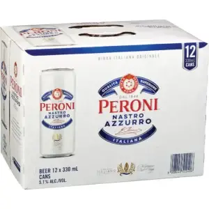 Peroni Nastro Azzurro 12 Pack Cans