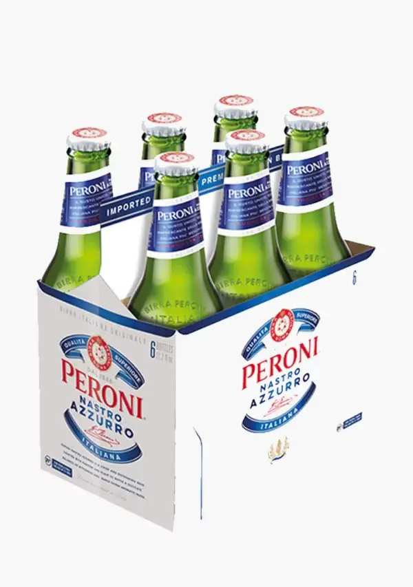 Peroni Nastro Azzurro 6 Pack Bottles