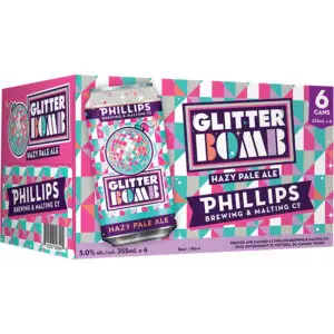 Phillips Brewing Glitterbomb Hazy Pale Ale 6 Pack Cans