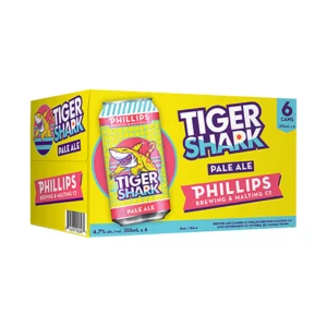 Phillips Brewing Tiger Shark Pale Ale 6 Pack Cans