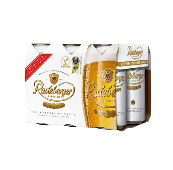 Radeberger Pilsner 6 Pack Cans
