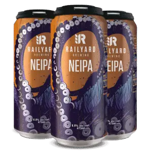 Railyard Brewing NEIPA 4 Pack Cans
