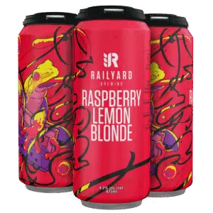 Railyard Brewing Raspberry Lemon Blonde 4 Pack Cans