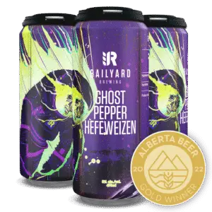 Railyard Ghost Pepper Hefeweizen 4 Pack Cans