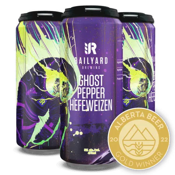 Railyard Ghost Pepper Hefeweizen 4 Pack Cans
