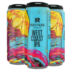 Railyard Brewing West Coast IPA 4 Pack Cans
