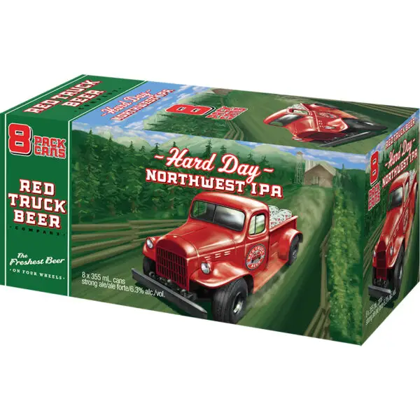 Red Truck Brewing Hard Day Northwest Ipa 8 Pack Cans