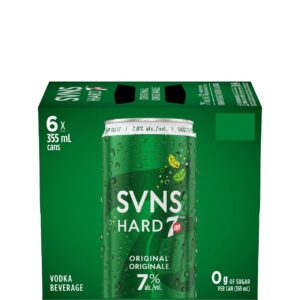 SVNS HARD 7 UP ORIGINAL 6 PK CANS