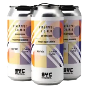SYC Brewing Pineapple FOMO Sour 4 Pack Cans