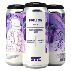 SYC Purple City Triple IPA 4 Pack Cans