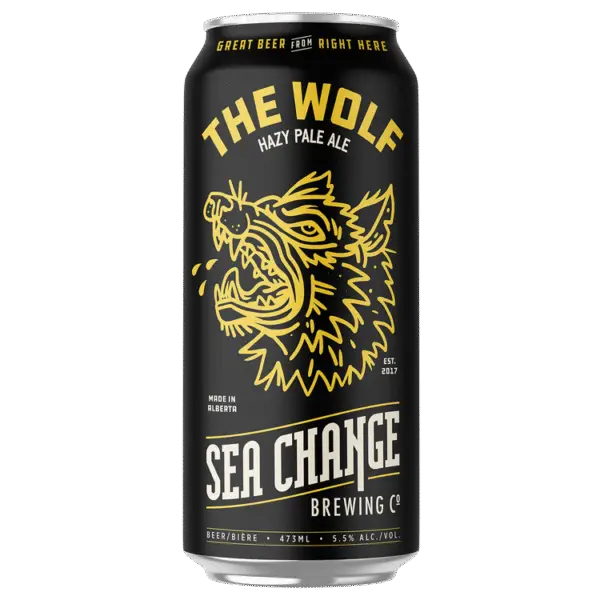 Sea Change Brewing The Wolf Hazy Pale Ale 4 Pack Cans