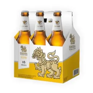 Singha Thai Lager 6 Pack Bottles