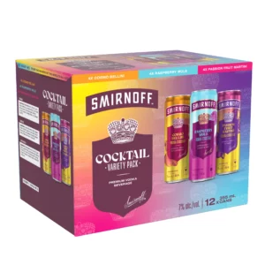 Smirnoff Cocktail Variety 12 Pack Cans
