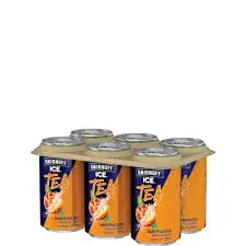 Smirnoff Ice Peach Tea 6 Pack Cans