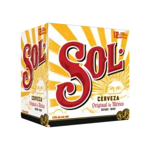 Sol Cerveza 12 Pack Bottles