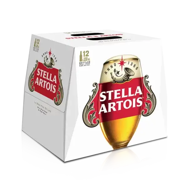 Stella Artois 12 Pack Bottles