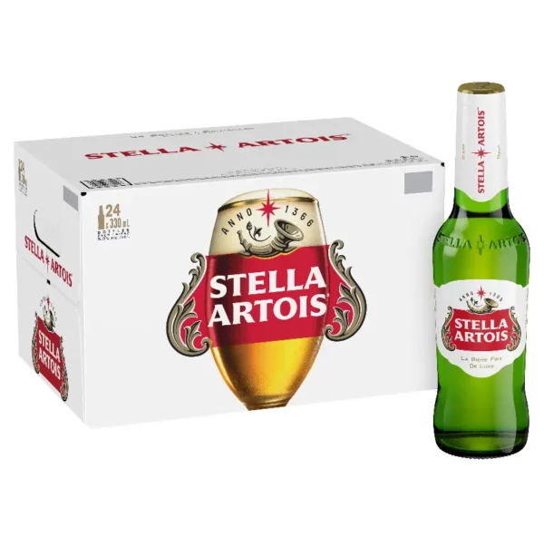 Stella Artois 28 Pack Bottles