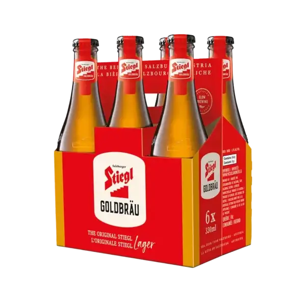 Stiegl Goldbräu Lager 6 Pack Bottles