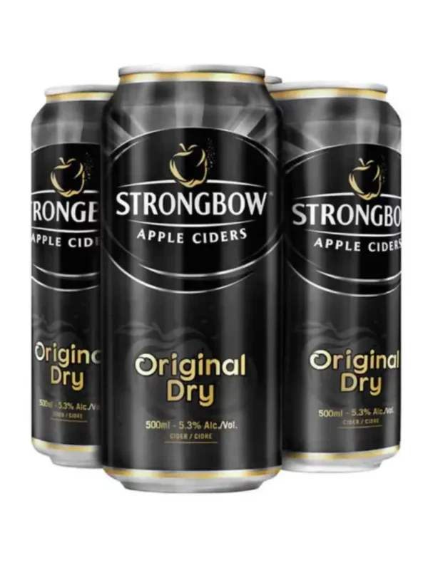 Strongbow Apple Original Cider 4 Pack Cans
