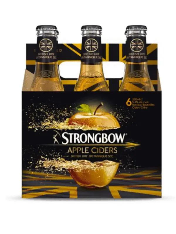 Strongbow Apple Original Cider 6 Pack Bottles