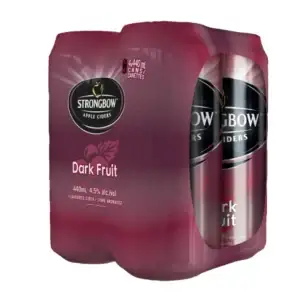 Strongbow Darkfruit Cider 4 Pack Cans