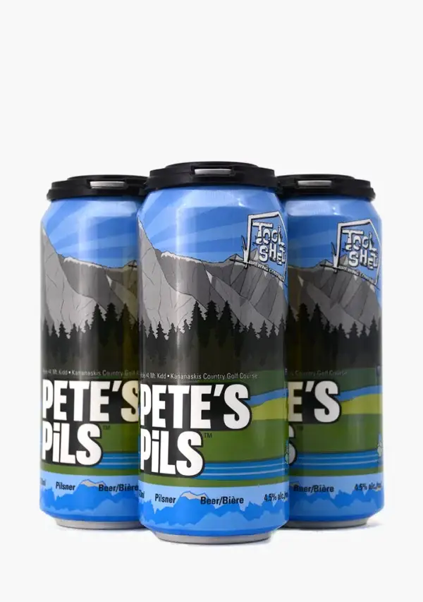 Tool Shed Brewing Pete'S Pils 4 Pack Cans