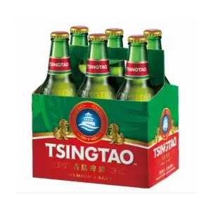 Tsingtao 6 Pack Bottles