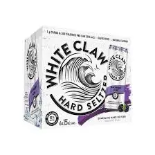 White Claw Blackberry 6 Pack Cans